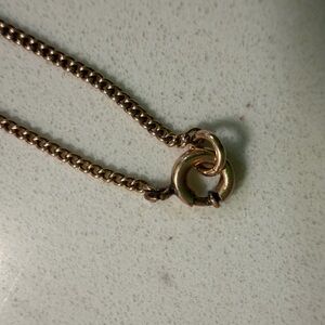 Antique 12k gold curb chain